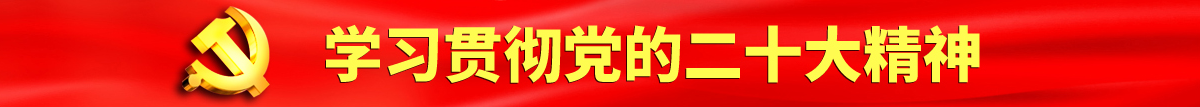 欧美鸡巴曰逼逼认真学习贯彻落实党的二十大会议精神